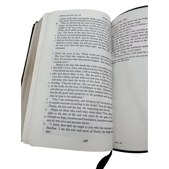 1961 New English Bible New Testament Oxford & Cambridge Leather Pocket Size - Picture 8 of 10